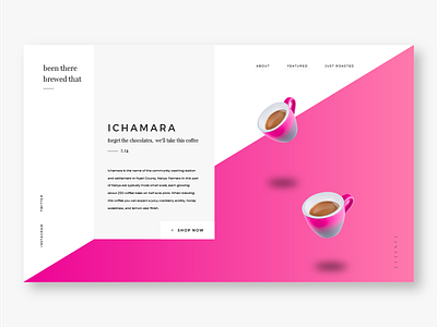 Coffee 2/14 Feature coffee ui ux website