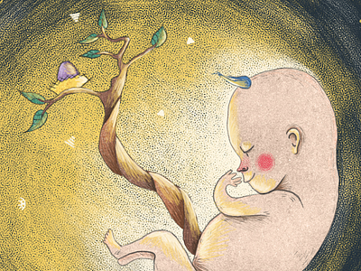 Indigo animal child children cosmos indigo light spirit storybook texture