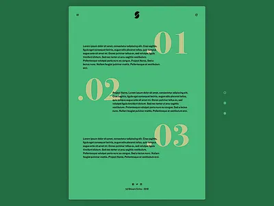 Text Based Portfolio Experiment - Landing Page clean experiment minimal overlay portfolio text ui ux website