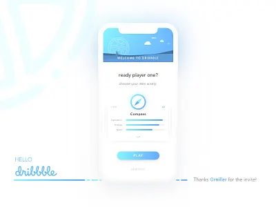 Ready Player One? debut first shot game gradient iphone mobile