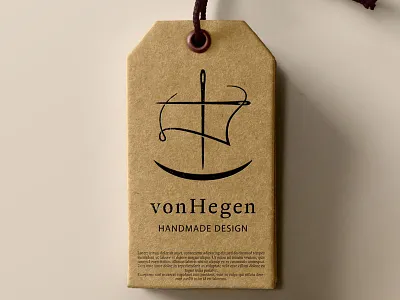 vonHegen ⚓ Logo branding identity label logo logo maritime logo remter sewing ship logo signet steffen remter tailoring