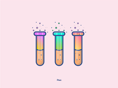 Chemical Liquid chemistry design dribbbleshot flatdesign icondesign illustration kitaan knowledge minimalist ui uidesign ux