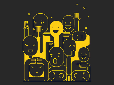 Emotions emotion illustration line