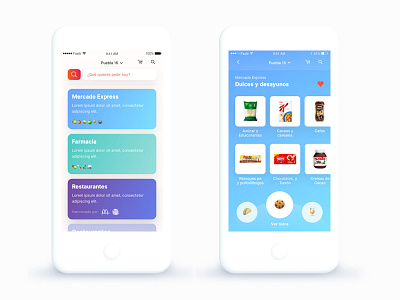 Delivery app app delivery design emojis minimal product