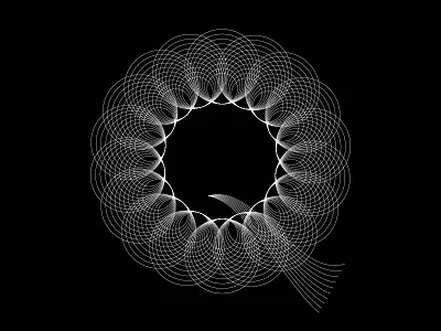 Q 021518 drop cap geometric homwork q thin lines typography