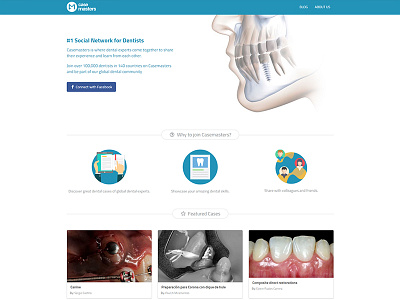 Casemasters casemasters dental social network ui