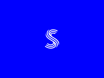 Solavé Logo branding lettering line logo monogram s tapered tractorbeam