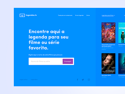Legendas.tv Redesign filme legendas legendas.tv movie redesign subtitles