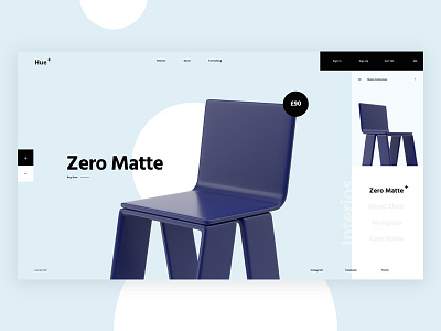 Hue Plus Concept Store(Google Fonts Project) design exploration graphic design minimal minimalism minimalistic product page uiux user experience user interface web design white
