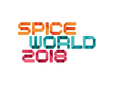 Spiceworld 2018 Reveal conference font logo tech tech conference typography vibrant