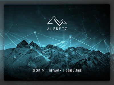 alpnetz - brand (in progress) branding composing consultig editing graphic design logo network