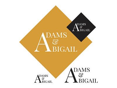 Daily Logo Challenge 007 adams abigail challenge clothes daily logo challenge dailylogochallenge day 7 fashion fashion brand logo logo design wordmark