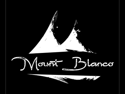 Daily Logo Challenge 008 challenge combination mark daily logo challenge dailylogochallenge day 8 logo logo design mount blanco mountains nature