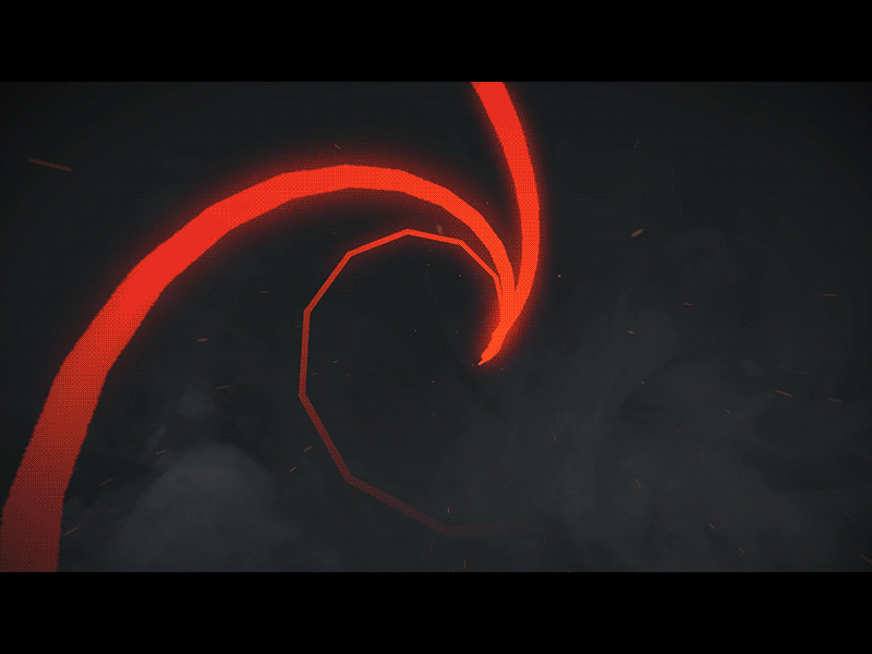 Big Bang (Animation) 3d after effects animation bang explosion halftone limited motion motion design palette particles trail