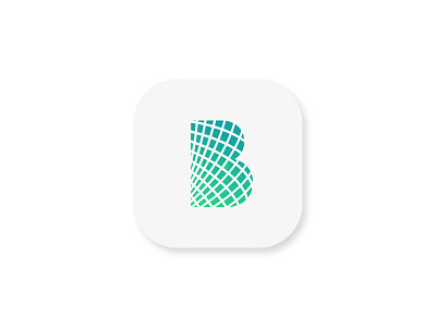 B App Icon app design icon logo monogram