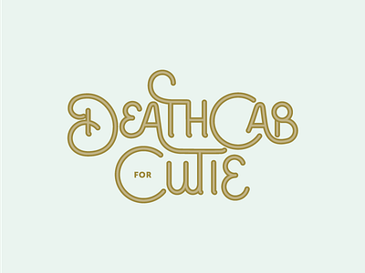 DCFC Type Exploration custom type illustration lettering typography