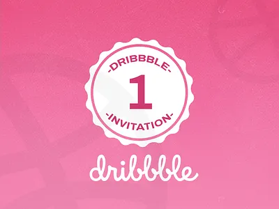 Dribbble Invitation ball brand debut dribbble hands invite news stamp thank you thanks welcome