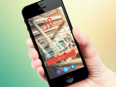 iOS sign up