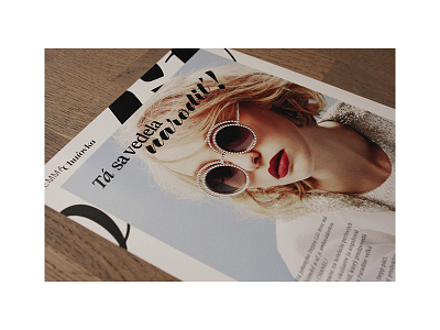 EMMA MAGAZINE artdirection design editorial fashionmagazine magazine system typography visualidentity