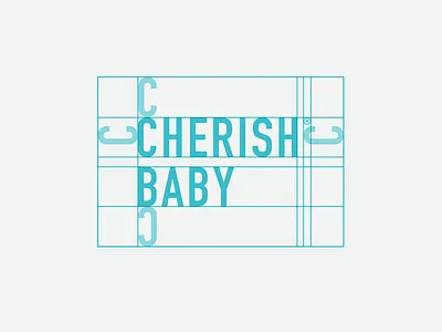 Cherish Baby Clothing baby branding fashion logo design