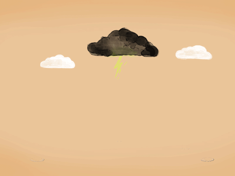 Clouds thunder 2d 3d after animade cell clouds effects greece juice kean motion thunder