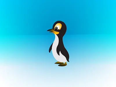 Penguin animals draw illustration illustrator penguin pet sea