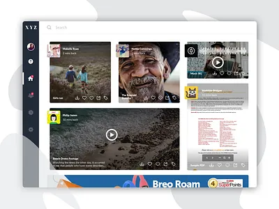 A File Sharing Application concept design filesharing ideation mvp shareaudio shareimage sharepdf sharevideo visualdesign webapp