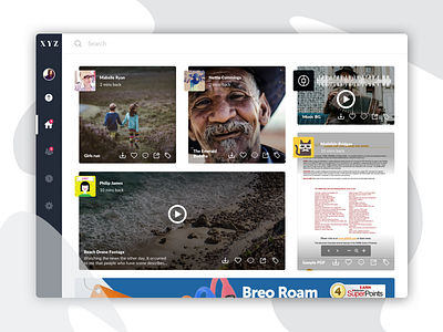 A File Sharing Application concept design filesharing ideation mvp shareaudio shareimage sharepdf sharevideo visualdesign webapp