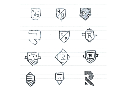 Logo sketches clean design idendity law lawyer logo logotype monogram sketch sketches