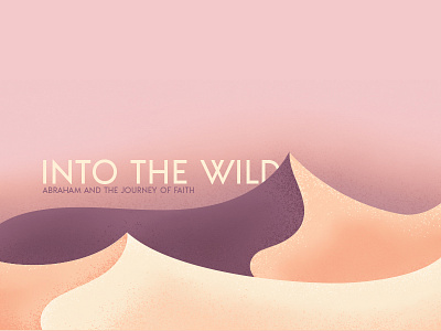 Into the Wild abraham desert pink sky wild