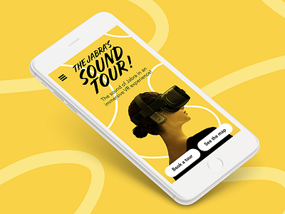 Jabra Sound Tour - Mobile jabra landing page mobile ux webdesign