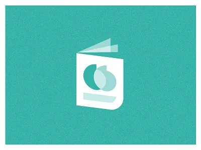 Quoth the raven... book icon iconography minimalist quote simple vector