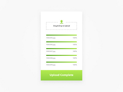 100 Day Challenge Day 41 - Upload widget 41 clean daily daily100 day041 design uichallange upload widget