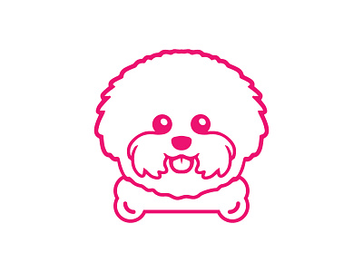 Oh My Dog Logo Evolution animal branding animal logo dog dog icon dog logo face face logo icon logo design