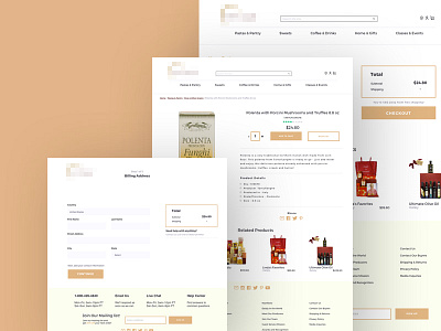 Ecommerce Screens