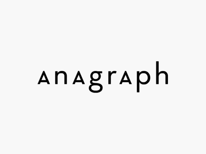 Anagraph animated logo animated bird gif logo motion symbol type