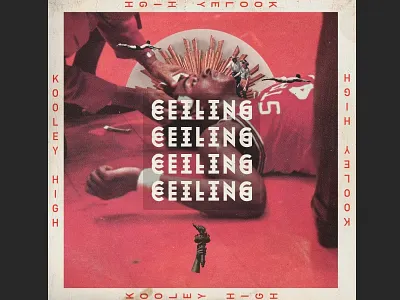 Now Everyday We Looked Up At the Ceiling 9th wonder album art basketball ceiling collage david thompson jamla kooley high