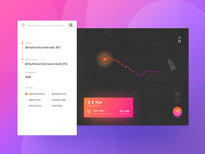 Daily UI #020 Location Tracker 020 daily dailyui design location location tracker tracker ui ux