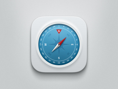 Compass Icon compass digital icon safari