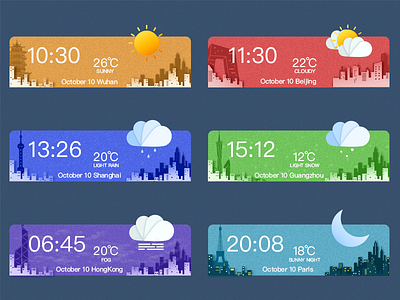 Weather plug-in app city cloud illustrator paris plug in sun ui weather