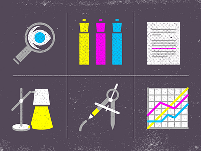 Creative Method creative icons method process work