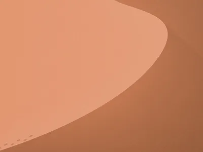 Shapes // Dune curves desert dunes footprints minimal sand