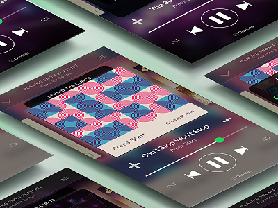 Spotify Redesign mobile mobile design ui user experience user interface ux web web design