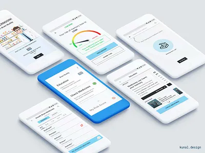 Brain Buddy, mobile app android design healthcare ios ui ux