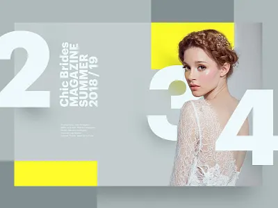 Magazine Visual color design graphic grid header layout magazine photography typography visual