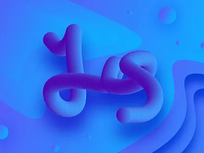 3D Typography Effect 3d ai effect font illustration logo