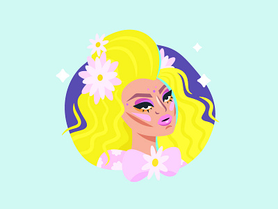 Flower Power aja all stars 3 drag race flower power queen rupaul