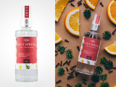 Salt Spring Bottle Design bottle packaging