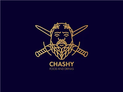 Chashi Food and Drinks - Branding beer drinks food logo plane simple