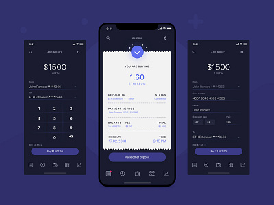 Check. Bitwallet animation app appdesign bitcoin crypto mobile ui uiux userexperience userinterface ux wallet